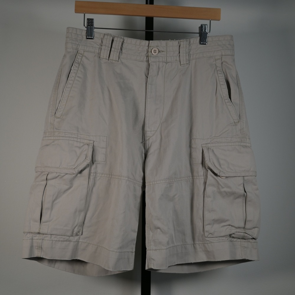 Polo Ralph Lauren Mens 32 Khaki Classic Chino Cargo Shorts Summer Blokecore